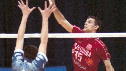 Marko Kopanja odbojkaš Vojvodine na utakmici