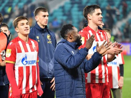 Štoper Crvene zvezde Stefan Leković.