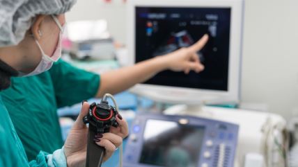 Bolnica, pregled, ultrazvuk, doktor