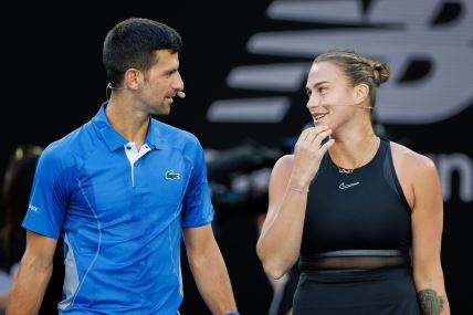 Arina Sabalenka i Novak Đoković
