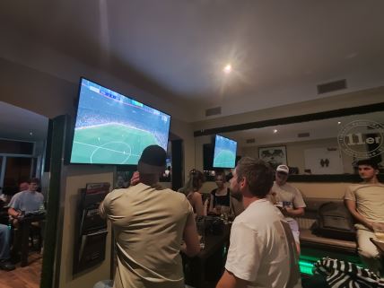 Utakmica Inter - PSŽ u Augzburgu.