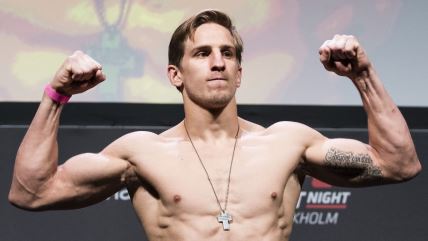 Bojan Veličković srpski MMA borac pred borbu