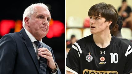 Željko Obradović i Uroš Mijailović