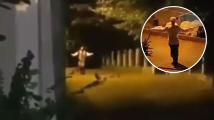 Žena igra na ulici u Beogradu usred noći, Zvezdara, Batutova, ples, igra, žena igra na ulici usred noći
