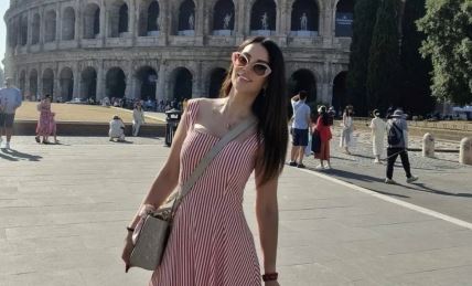 Mirna Košanin na odmoru