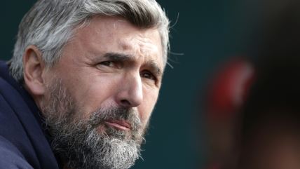 Goran Ivanišević gleda meč Novaka Đokovića