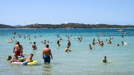 plaža Vodice Hrvatska