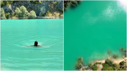 jezero u Dabrici u BiH