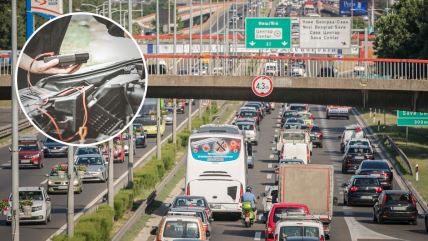 Beograd, saobraćaj, gužva, kolona, automobili, vozila, akumulator