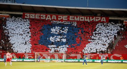 Delije koreografija Siniša Mihajlović i Marko Arnautović