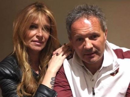 Siniša Mihajlović sa suprugom Arijanom, dok je bio trener Torina.