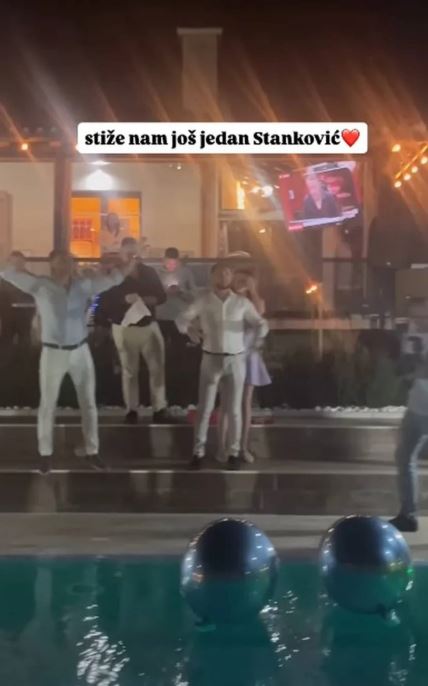 Dragan Stanković slavlje