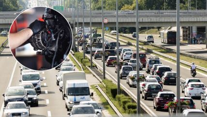 Autoput, Beograd, saobraćaj, kolona, vozila, automobili, alternator