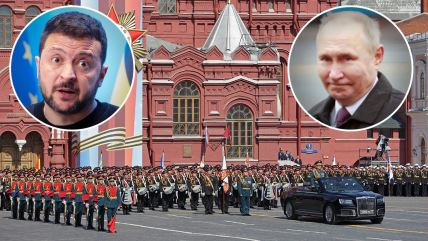 Volodimir Zelenski i Vladimir Putin