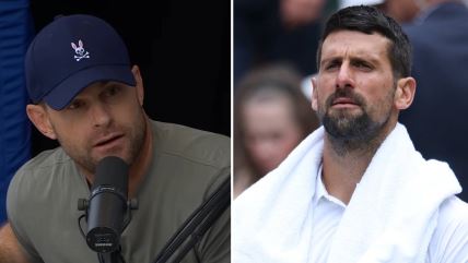 Endi Rodik i Novak Đoković
