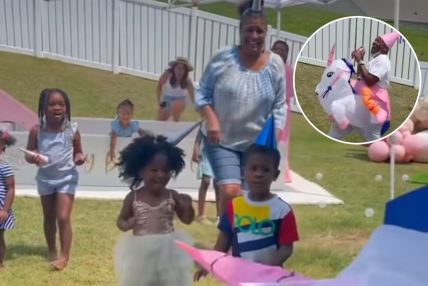 Deka postao jednorog zbog unuke jer porodica nije imala para za ponija