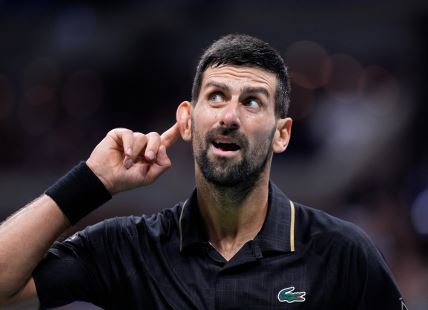 Srpski teniser Novak Đoković na US openu.