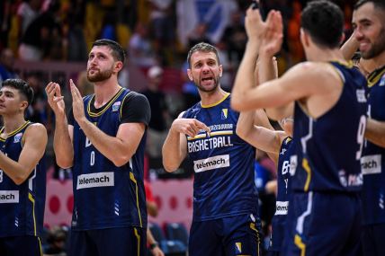 Miralem Halilović i Jusuf Nurkić na Eurobasketu