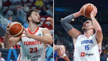 Alperen Šengun i Nikola Jokić na Eurobasketu