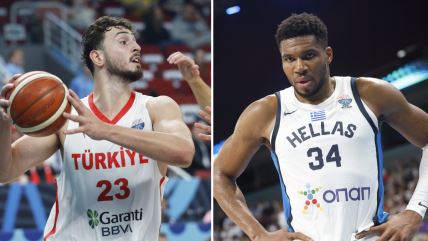 Alperen Šengun i Janis Adetokumbo na Eurobasketu