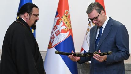 Vučić i Stiven Sigal