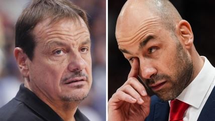 Ergin Ataman i Vasilis Spanulis