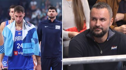 Košarkaši Srbije Milan Gurović