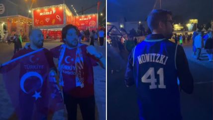 Navijači Turske i Nemačke pred finale Eurobasketa