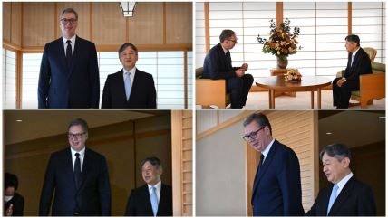 Aleksandar Vučić Car Japana Naruhito