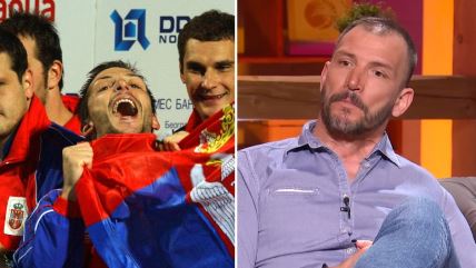 Danilo Ikodinović kako slavi evropsko zlato sa srbijom i kako gostuje u emisiji na K1 televiziji