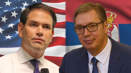 Aleksandar Vučić Marko Rubio