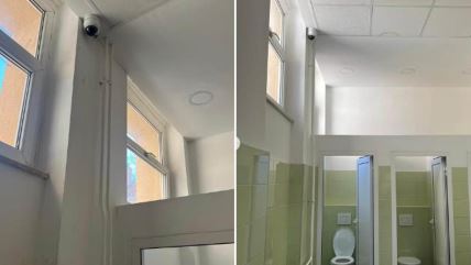 kamere u toaletu Devete beogradske gimnazije