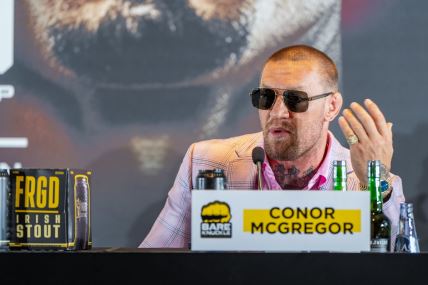 Konor Mekgregor na konferenciji pred meč