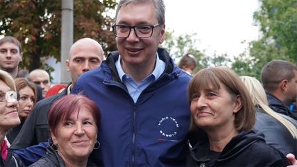 Građani protiv blokada, Aleksandar Vučić