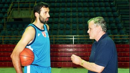 Duda Ivković i Vlade Divac