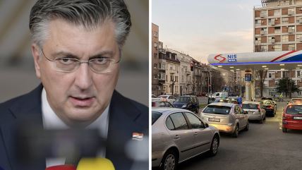 Andrej Plenković, NIS, pumpa, gorivo