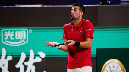 Novak Đoković se čudi posle poena na turniru u Šangaju