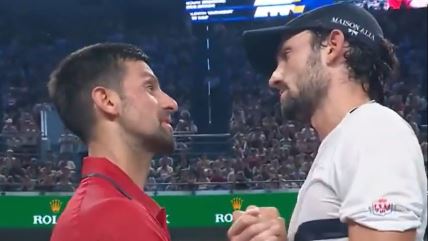 Novak Đoković i Valentin Vašero