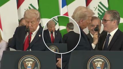 Donald Tramp, Kir Starmer