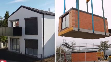 izgradnja montažne kuće po LEGO principu