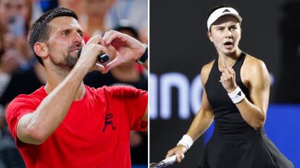 Novak Đoković i Iva Jović