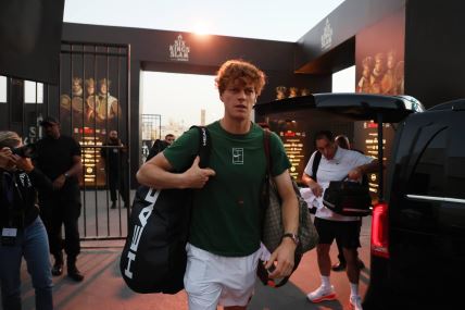 Janik Siner na turniru Šest kraljeva u Rijadu