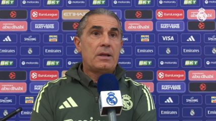 Serđo Skariolo daje izjavu pred meč Crvena zvezda - Real Madrid