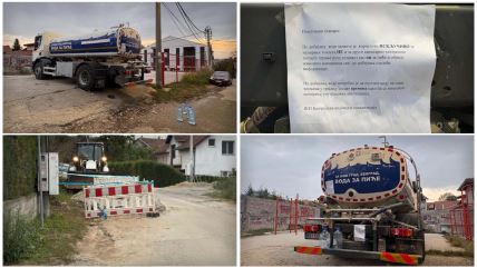 isključenje vode u beogradskom naselju Jajinci