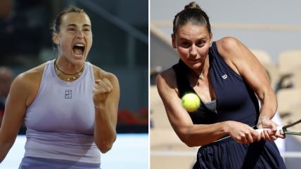 Arina Sabalenka i Marta Kostjuk