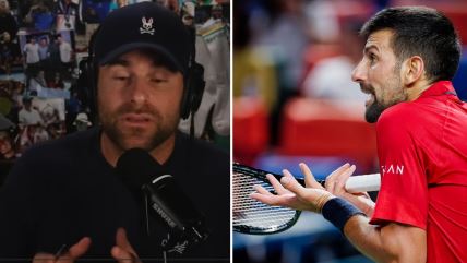 Endi Rodik i Novak Đoković