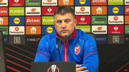 Vladan Milojević posle meča Crvena zvezda - Braga.