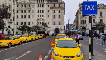 Mesto stajališta žutih taksija