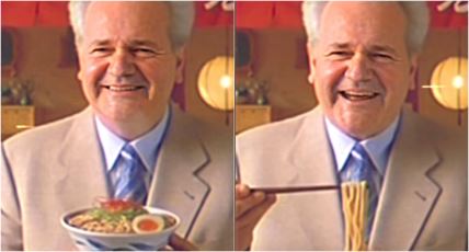AI sloba milošević i serbo nudle