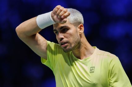 Karlos Alkaraz na turniru u Parizu